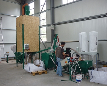 Pellet Mill LM 872 in real operation